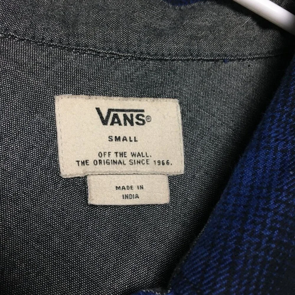 Vans mens plaid